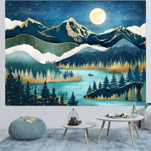 Vista 15 de Accnicc - Tapices Boho de Sol y Luna10127AXS