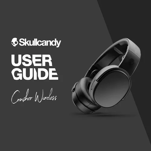 Vista 10 de Skullcandy Crusher - Auriculares inalámbricos Bluetooth con graves multisensibles, aislamiento de ruido, ajuste sobre la oreja, hasta 50 horas