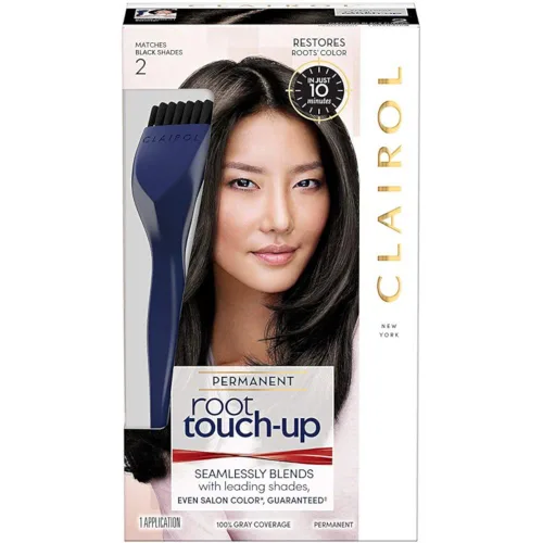 Vista 122 de Clairol Root Touch-Up de Nice'n Easy Tinte Permanente para el Cabello, 10 Rubio Extra Claro, Paquete de 1 Clairol Root Touch Up - Tinte permanente
