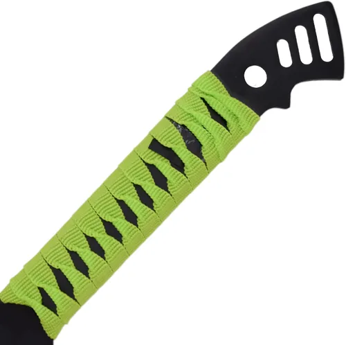 Vista 4 de Snake Eye Tactical - Espada de fantasía con funda de nailón, machete para exteriores y camping Rojo