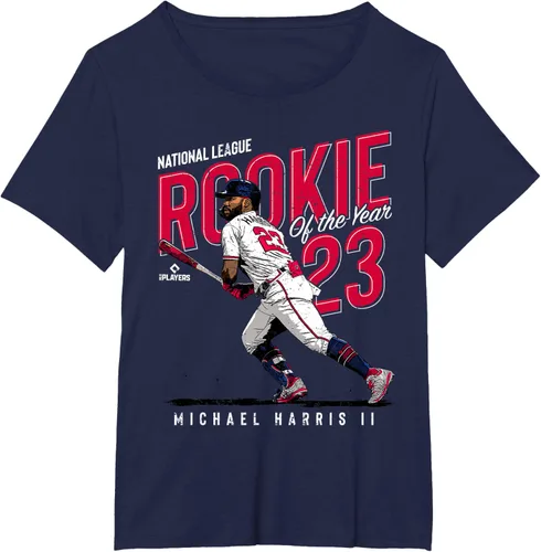 Vista 17 de Camiseta Rookie of the Year Michael Harris II Atlanta MLBPA, Negro