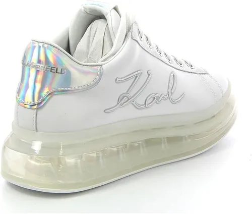 Vista 2 de KARL LAGERFELD Zapatillas Kapri Kushion para mujer color blanco iridiscente