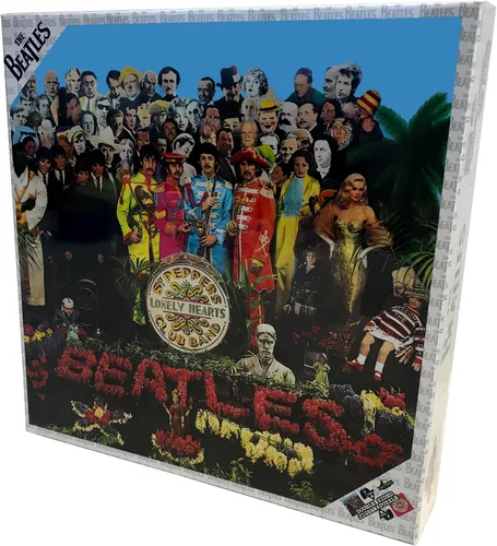 Vista 8 de Factory Entertainment The Beatles - SGT Pepper - Rompecabezas de doble cara para álbum artístico, varios (408711)