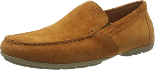 Vista 16 de Geox Mocasín de conducción Monet19 para hombre Cuero negro