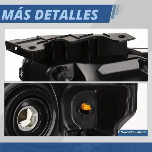 Vista 5 de Auto Dynasty Conjunto de faros delanteros compatible con Ford F150 2009, 2010, 2011, 2012, 2013, 2014, 12ª generación, repuesto de faros con luces