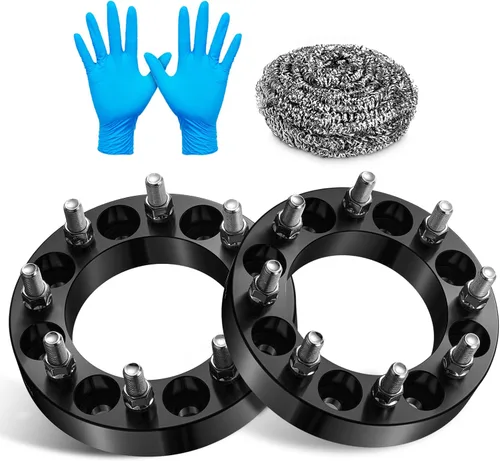 Vista 13 de BDFHYK 6x139.7mm Separadores de Rueda 1 Pulgada 6x5.5 Separador de Rueda Central Compatible con Ram 1500 2019-2024, Adaptadores de Rueda Forjados