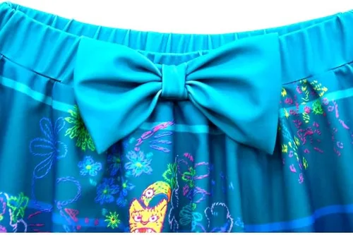 Vista 3 de Rauoawby - Bañador de dos piezas para niñas con diseño de unicornio