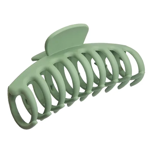 Vista 12 de OWIIZI Pinza para el cabello, 4.3 pulgadas, mate, grande, antideslizante, para cola de caballo, pinza de sujeción fuerte, pinzas de plátano