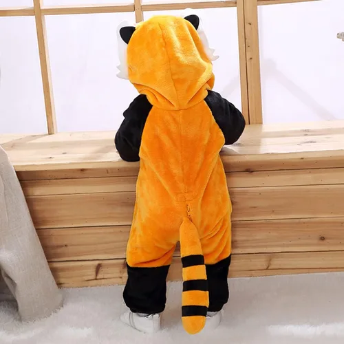 Vista 7 de TONWHAR - Disfraz de Halloween para niños, para cosplay de animales, para la nieve