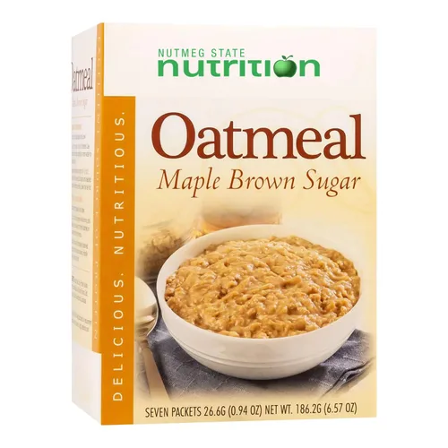 Vista 7 de Nutmeg State Nutrition HealthyWise - Avena alta en proteínas, 0.51 onzas de proteína, baja en calorías, alta en fibra, baja en azúcar, baja