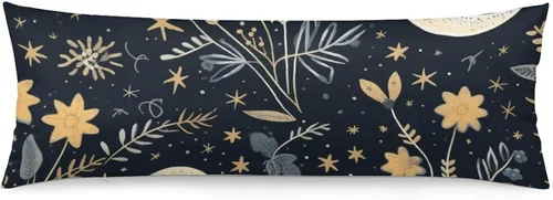 Vista 10 de Funda de almohada corporal de pulpo con barco, vela vieja en olas del océano, funda de almohada corporal de 20 x 54 pulgadas, funda de almohada