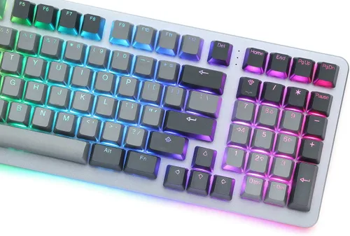 Vista 3 de DROP Teclado mecánico de cambio para juegos Diseño de tamaño completo 1800 (99 teclas), interruptores de intercambio en caliente, programable, RGB
