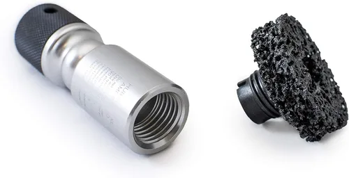 Vista 7 de AME INTL 37330 Hub Buddy Stud & Surface Cleaner Pad para llave de impacto de 1/2" – Herramienta de remoción de óxido y residuos