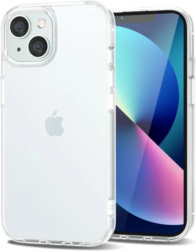 Vista 248 de LoeoeL para iPhone 8 Plus/ 7 Plus Funda Transparente, Funda Híbrida de Teléfono [Plástico Duro y Parachoques de Silicona Suave] Cubierta Protectora