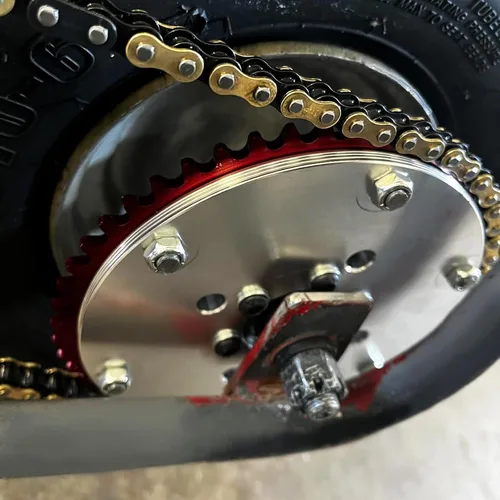 Vista 7 de Piñón dividido universal de cadena 35 de 53T con adaptador para Predator 212cc 196cc 79cc Go Kart Mini Bike CT200U-EX CT200U BT200X CT100U MB200