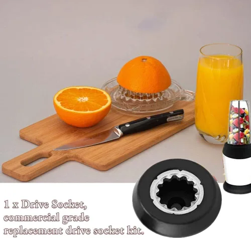 Vista 3 de Para Rx Drive Socket, Para Blender RX 1700W pieza de repuesto, Kit de zócalo de transmisión, Kit de reparación Tuerca de retención, Engranaje base