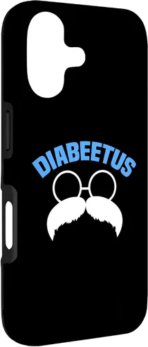 Vista 3 de Diabeetus Funny Diabetes Awareness Diabetic Beard Case for iPhone 17