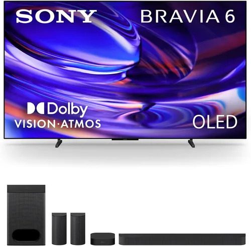 Vista 37 de Sony 65 pulgadas BRAVIA 6 OLED 4K HDR Smart Google TV con Gemini (K-65A60)