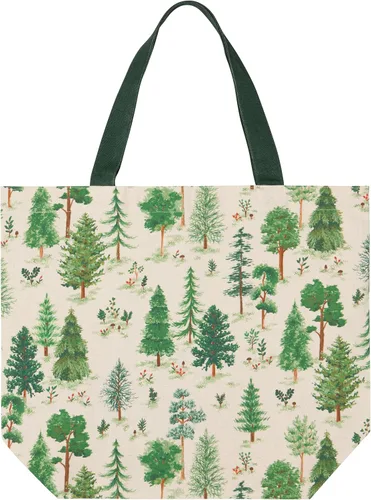Vista 6 de Now Designs Printed Reusable Cotton Tote Bag, 15 x 18 inch