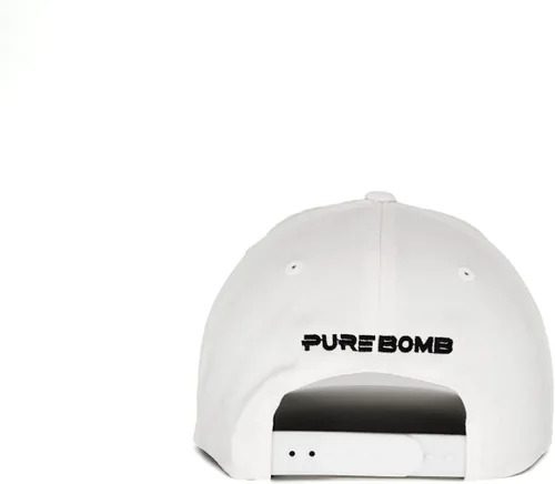 Vista 4 de Tacos - Sombrero de golf de rendimiento ajustable Flexfit NU blanco, Blanco