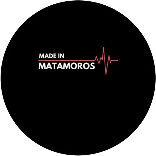 Vista 3 de Made In Matamoros Mexico Place Of Birth PopSockets Swappable PopGrip