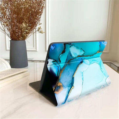Vista 5 de Funda para Kindle Paperwhite de 6.8 pulgadas, 11ª generación 2021, piel sintética con función de encendido y apagado automático para Amazon Kindle