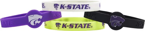 Vista 4 de aminco NCAA unisex-adult Silicone Bracelet (4-Pack)