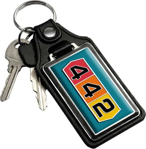 Vista 49 de Brotherhood Car Key Chain for Cutlass - Classic Models Keychain for Men and Women Gift Key Ring