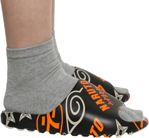 Vista 3 de Bioworld Naruto Shippuden Toss Icons Mens Slides