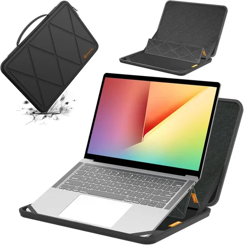 Vista 38 de Smatree MS75T Hard EVA Case with Stand for 15.3 inch Lenovo Yoga Slim 7i MS - Negro