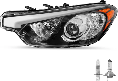 Vista 8 de SOCKIR - Repuesto de faros delanteros para Kia Forte 2014-2016, LH y RH con bombillas Lado del conductor y del pasajero