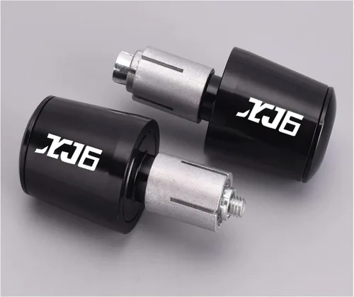 Vista 2 de Motorcycle CNC Motorcycle Handle Bar End Weight Handlebar Grips Cap Anti Vibration Silder Plug for XJ6 N / XJ6 Diversion Accessories Handle end Black