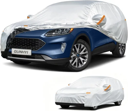 Vista 10 de GUNHYI - Funda para automóvil SUV de 7 capas, ajuste personalizado para BMW X1 (2010-2025), impermeable para todo tipo de clima, resistente