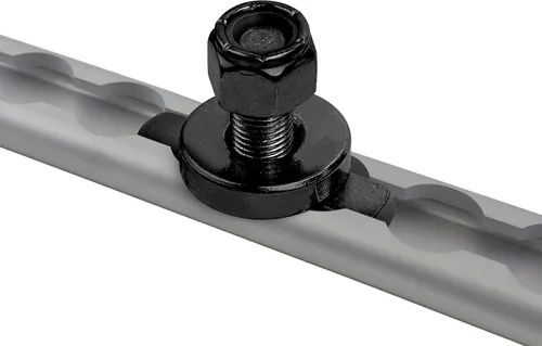 Vista 4 de L-Track Tuerca de Espárrago Roscado de Doble Oreja para Sujeción, Utilizada con Rieles L Track para Control de Carga de Caja de Camión o Remolque