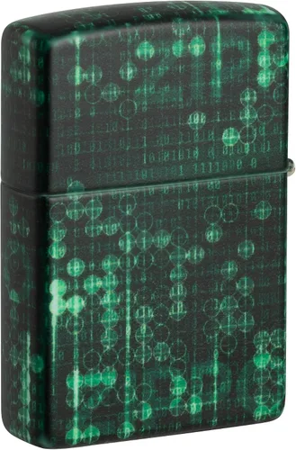 Vista 7 de Zippo Encendedor de bolsillo con diseño de patrón de 540 colores que brilla en la oscuridad