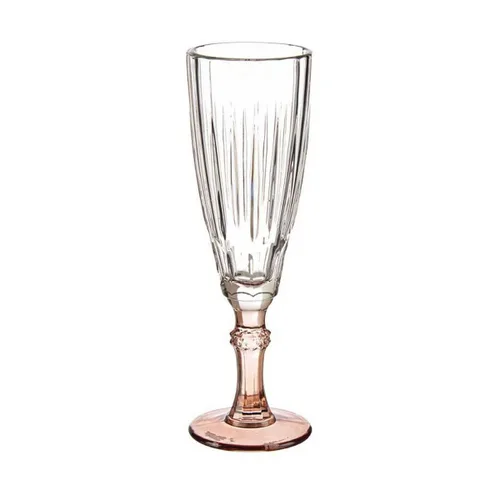 Vista 2 de Copa de champán Vivalto Exotic Marrón Cristal 170 ml