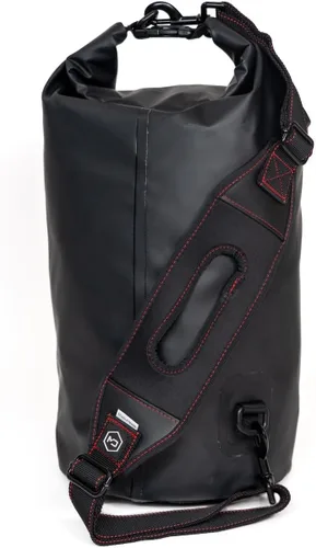 Vista 7 de Mission Darkness Dry Shield Faraday Tote 15L/ Bolsa seca impermeable para seguridad y transporte de dispositivos electrónicos, bloqueo de señal