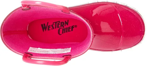 Vista 5 de Western Chief - Botas de lluvia impermeables, de PVC, con luz, para niños