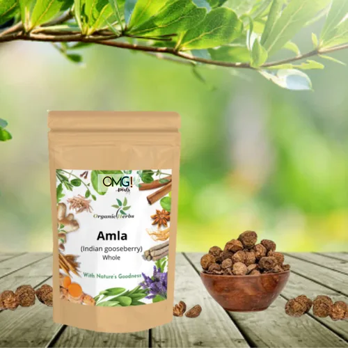 Vista 4 de Hierbas orgánicas puras Ayurvédica india Un cabello y piel ideales, mezcla de hierbas indias auténticas cultivadas orgánicamente