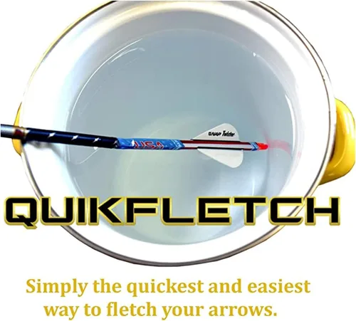 Vista 4 de New Archery Products NAP Quikfletch Hellfire Plumas de 2" Sistema de Empennado de Flechas