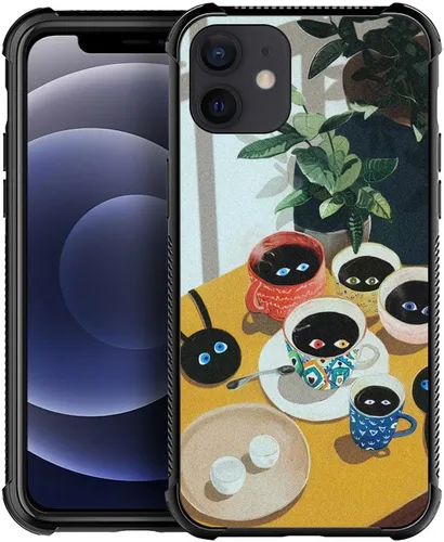 Vista 14 de Funda protectora de poliuretano termoplástico resistente a los arañazos y a los golpes, compatible con iPhone 11 de 6.1 pulgadas, diseño de flores