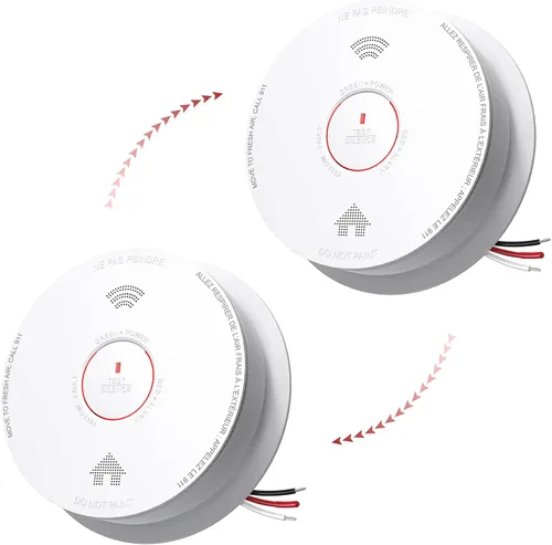 Vista 12 de Siterlink - Detector de humo y monóxido de carbono (1 unidad)