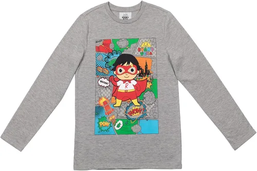 Vista 5 de RYAN'S WORLD Paquete de 2 camisetas Red Titan para niños pequeños y grandes