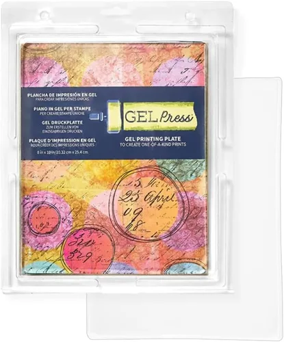 Vista 11 de Gel Press Herramienta de colocación: guía de alineación de precisión para impresión en gel, impresiones repetibles en capas, fácil posicionamiento