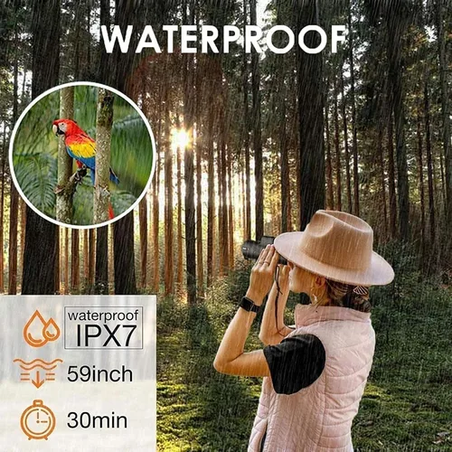 Vista 3 de Monocular with Smartphone Holder and Adjustable Tripod for Mobile Phone Bird Watching Hiking,Monocular Telescope, 12x50 High Power IPX5
