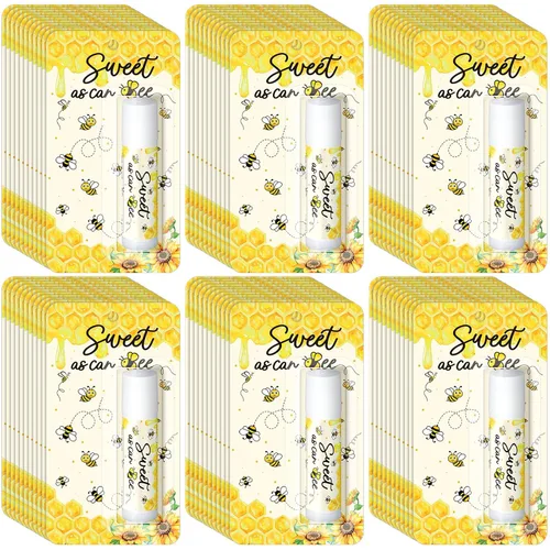 Vista 10 de Paquete de 30 Pequeño Vaquero Baby Shower Juegos Premios Regalos de Fiesta Bálsamos Labiales a Granel Obsequios para Ganadores Adultos Invitados