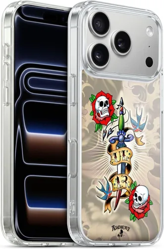 Vista 43 de Head Case Designs Funda de gel con licencia oficial de Alchemy Gothic 13 Dagger Illustration [protección de grado militar] compatible con Apple