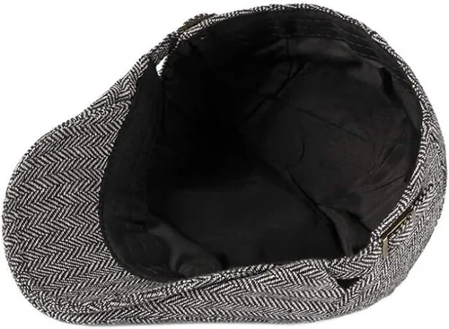Vista 6 de paquete de 2Algodón para hombre gorra plana Ivy Gatsby gorra sombrero