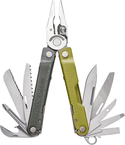 Vista 13 de LEATHERMAN, Multiherramienta Rebar con cortadores de alambre reemplazables de primera calidad y sierra, arándano jaspeado