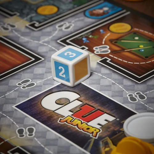 Vista 5 de Hasbro Gaming - Juego de mesa Clue Junior para niños de 5 años en adelante, Caso del Juguete Roto, juego de misterio clásico para 2-6 jugadores